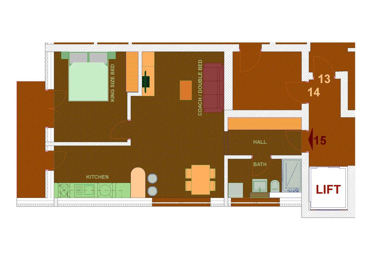 Apartament Schiller 58 บราชอฟ ภายนอก รูปภาพ